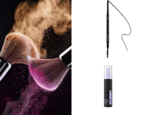 Glam Game Strong: My Go-To Makeup Must-Haves 💖 cover photo collage