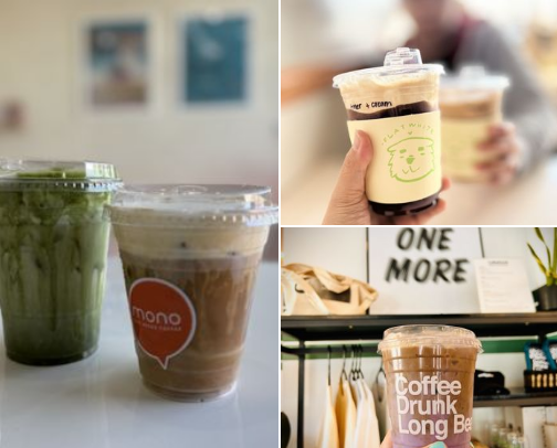 The best coffee shops in SoCal to start your day in 🤎 cover photo collage