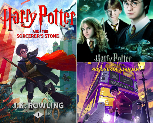 The Complete Harry Potter Book Series: The Ultimate Magical Collection cover photo collage