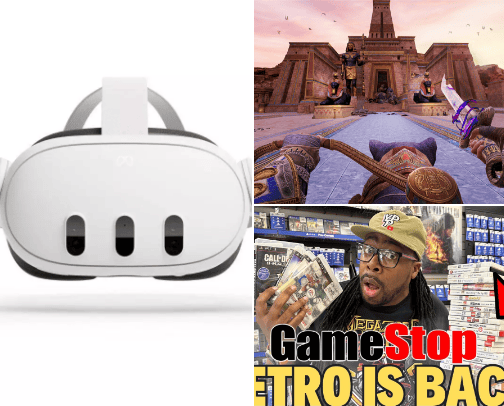 Virtual Reality cover photo collage