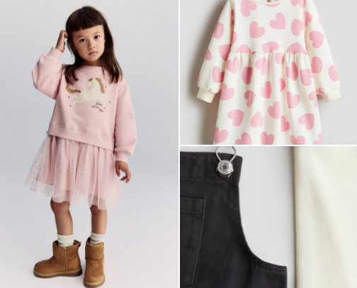 Kindergarten Girl Style 💗👧✏️ cover photo collage