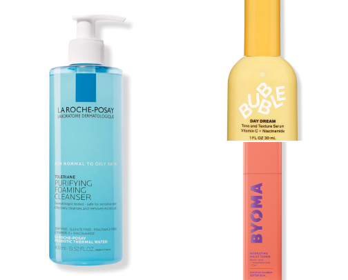 Oily Skincare Essentials cover photo collage