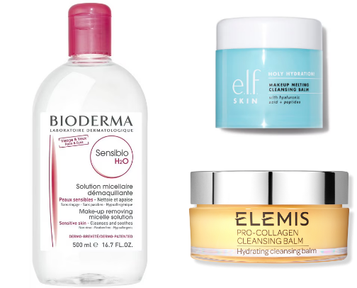 Makeup removers - pls don't go to bed with makeup on! cover photo collage