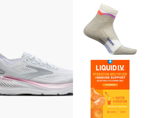 runner essentials ✨👟 cover photo collage