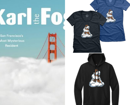 Read Online - Fog Lover's Guide to Karl the Fog: San Francisco's Most Mysterious Resident cover photo collage