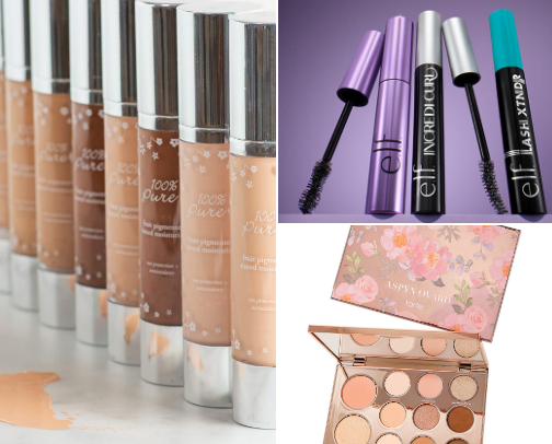 Light Makeup / Self Care Girlies cover photo collage