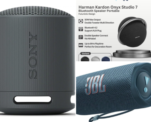 BEST BRAND WIRELESS AUDIO SPEAKER cover photo collage
