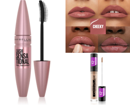 My favorite make-up products cover photo collage