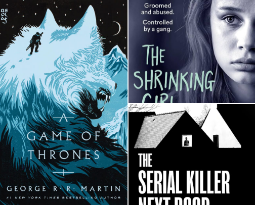 5* Reads📚 cover photo collage