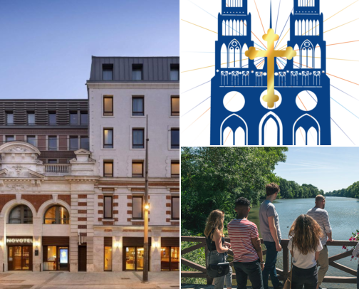Quiet Streets, Charming Cafés & Easygoing Walks Orléans, France cover photo collage