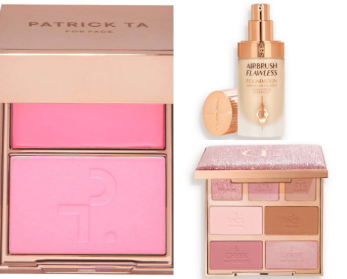 My favorite products for makeup cover photo collage