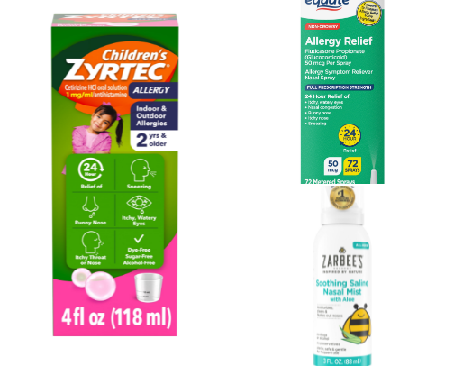 Fall allergy season with kids: what actually helps cover photo collage