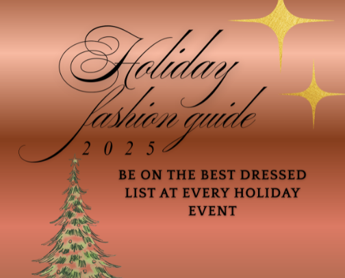 2025 HOLIDAY FASHION GUIDE FOR THE LADIES 🎄✨ cover photo collage