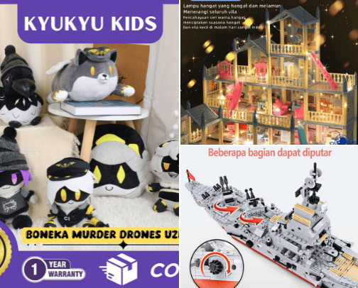 Mainan cover photo collage