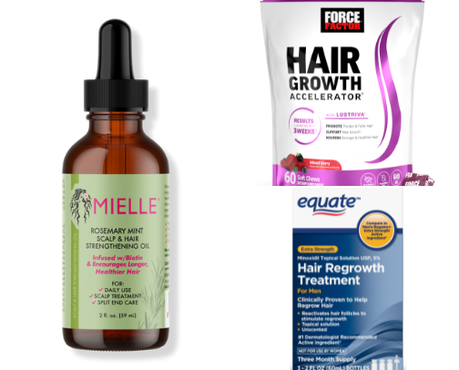 Hair Loss Remedies That WORK 🤍 cover photo collage