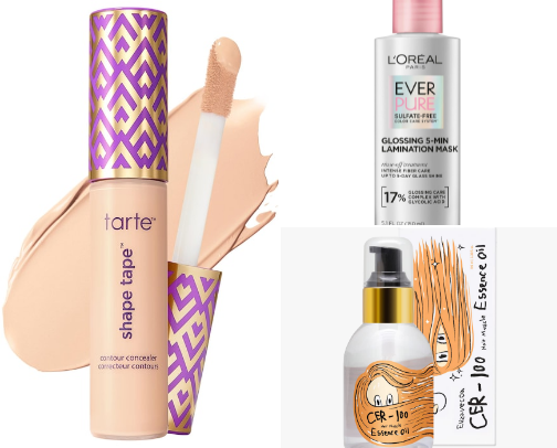 My favorite beauty recs cover photo collage