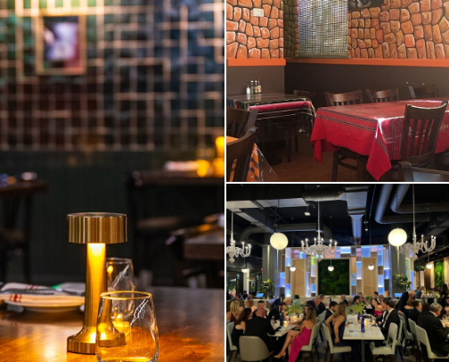 Food and drink spots to visit cover photo collage