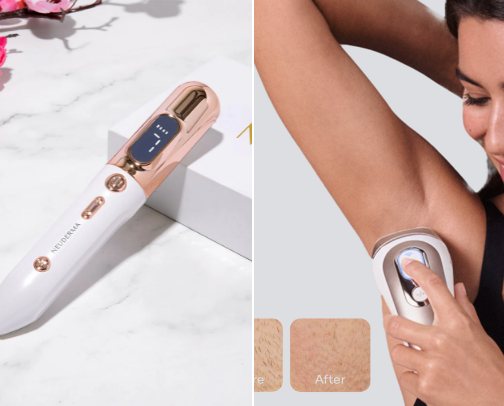 Hair removal systems cover photo collage