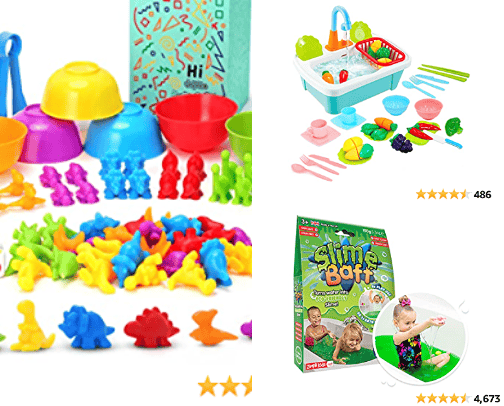 Tuff Tray Ideas cover photo collage