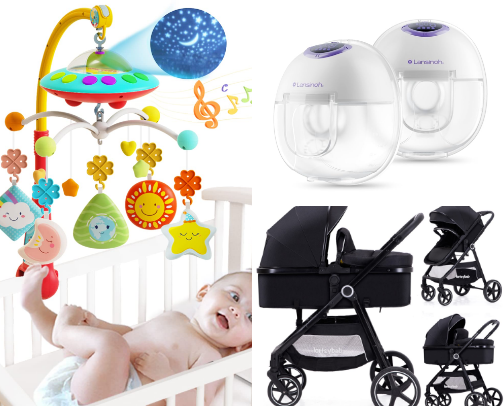 Newborn essentials cover photo collage