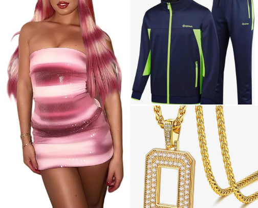 Trendy (yet niche) Amazon couple costumes cover photo collage