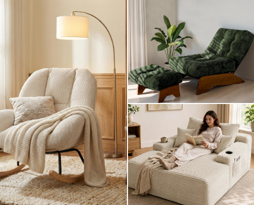 The Ultimate Reading Nook Setup 🛋️✨ cover photo collage