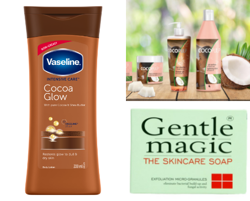 My Glowing skin Secrets 😍 cover photo collage