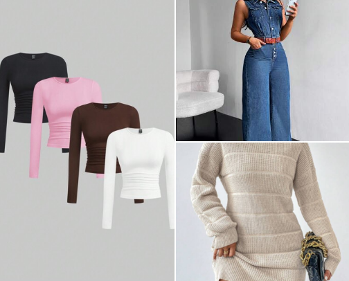 Shein Fall Fashion 🍂 cover photo collage