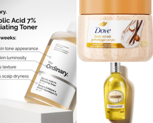 The "MMM someone smells like a bakery" fragrance routine cover photo collage