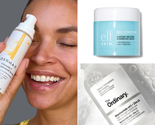 Skincare essentials under $15 cover photo collage