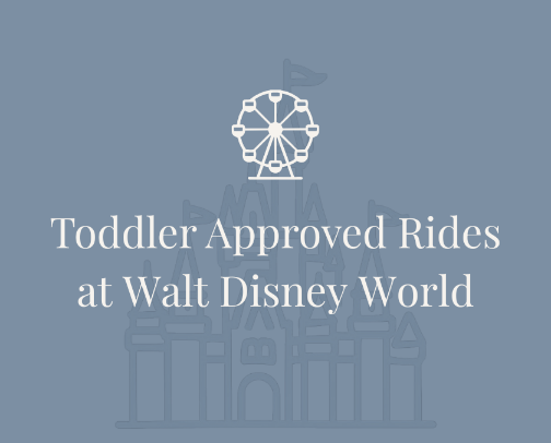Toddler Approved Rides at Walt Disney World cover photo collage