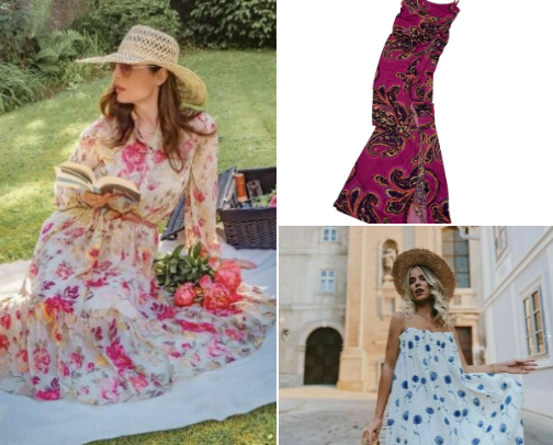 Floral Dresses cover photo collage