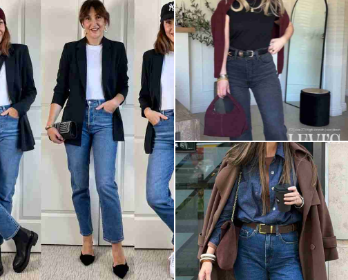 Timeless Levi’s jeans that work for every season and every moment. cover photo collage