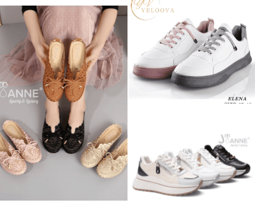Sepatu favorite wanita cover photo collage