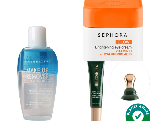 Dark circles under eyes cover photo collage