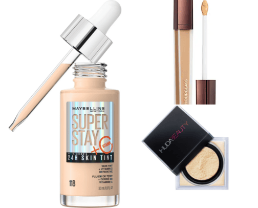 Current makeup faves cover photo collage