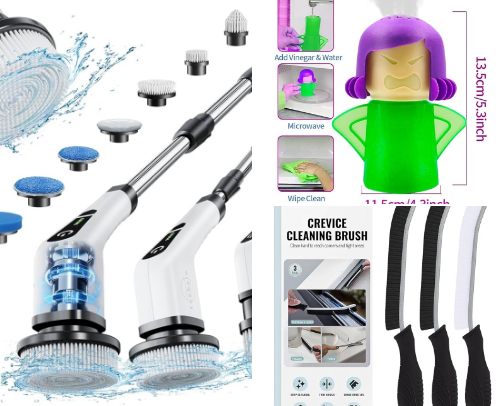 Best home cleaning gadgets from Amazon cover photo collage