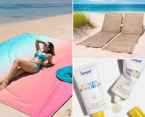 Beach Day: Beautiful and Functional cover photo collage