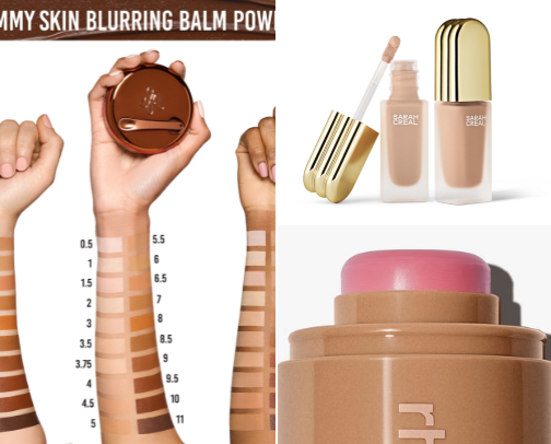 My favorite beauty recs cover photo collage