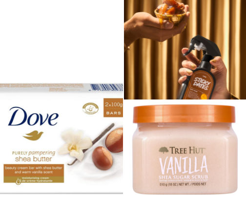 best vanilla products🤎🍦🥥 cover photo collage