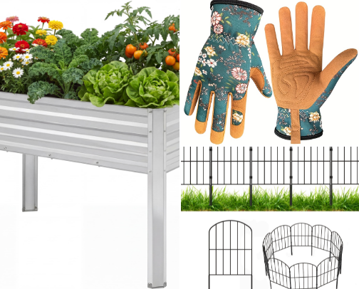 In my Gardening Era cover photo collage