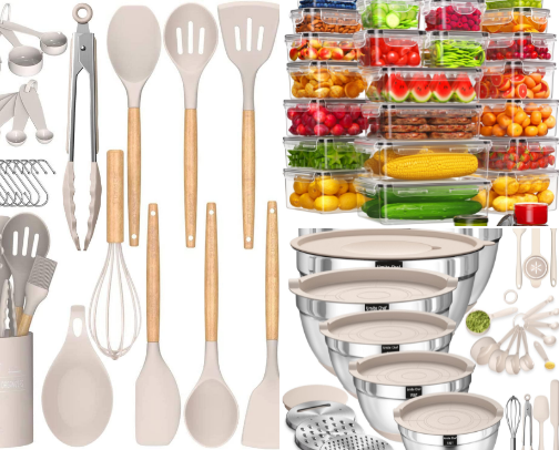 Essential Items in My Kitchen cover photo collage