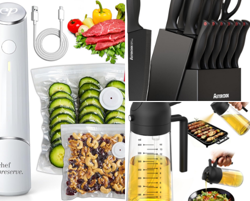 Shop Kitchen Must-Haves cover photo collage