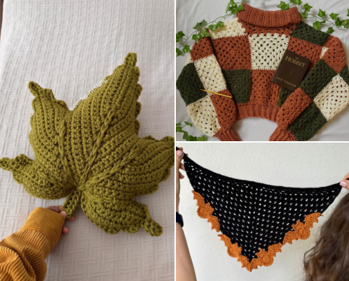 Fall Crochet Patterns I Want to Make (No AI Patterns!) cover photo collage