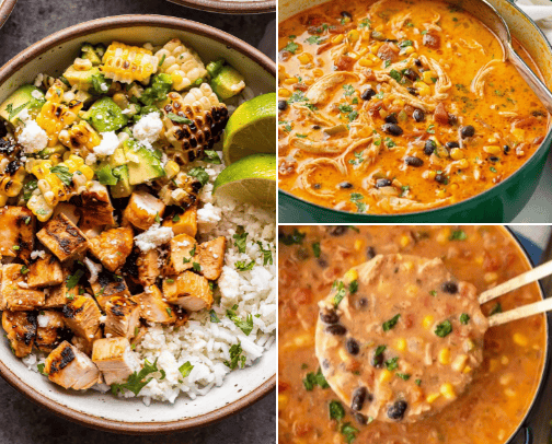 Recipes in my Dinner Menu Rotation cover photo collage
