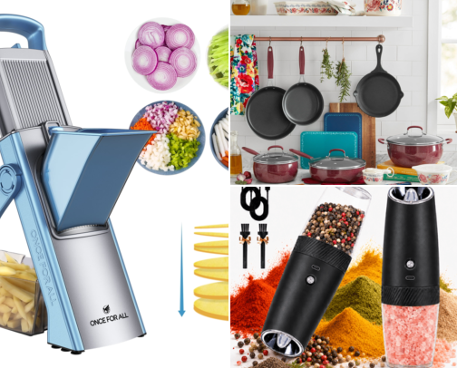 Kitchen Must-Haves: Budget-Friendly Tools and Gadgets for Everyday Cooking cover photo collage