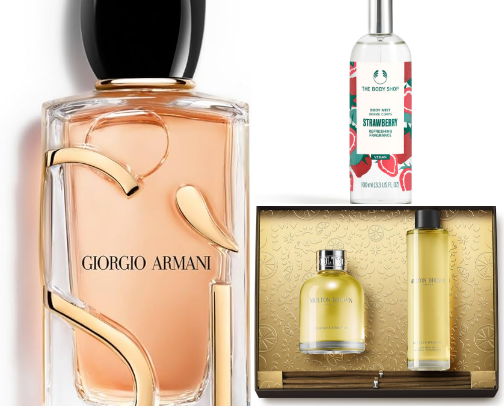 Perfume Scents you love cover photo collage