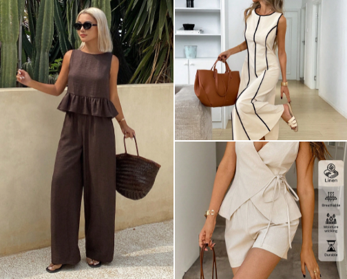 Women’s Summer Clothing cover photo collage