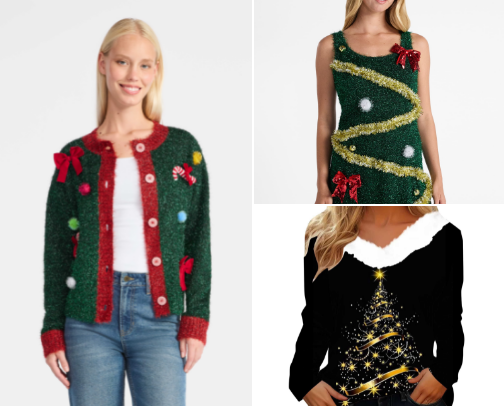 Walmart Favorite Women's Holiday Outfit picks! cover photo collage