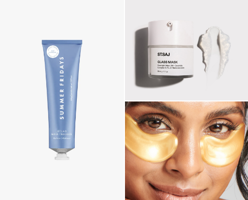 self care night must haves - face masks 🧖‍♀️ cover photo collage